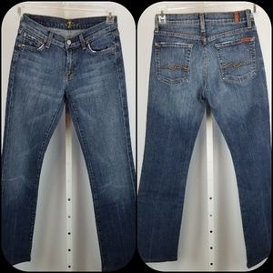 7 for All Mankind Womens Bootcut Jeans Size 27